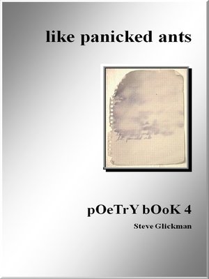 cover image of like panicked ants